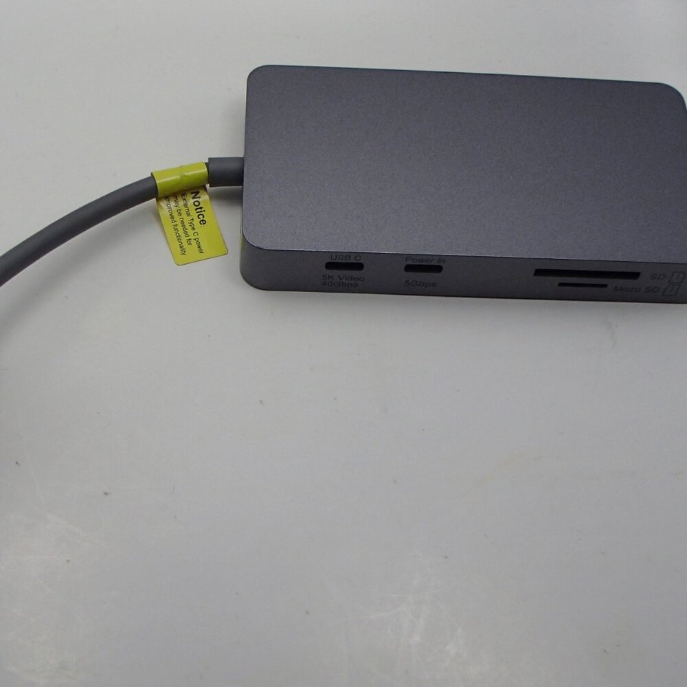 Platinum Dual Usb-C-To-8-Port Hub For Select Apple Macbook